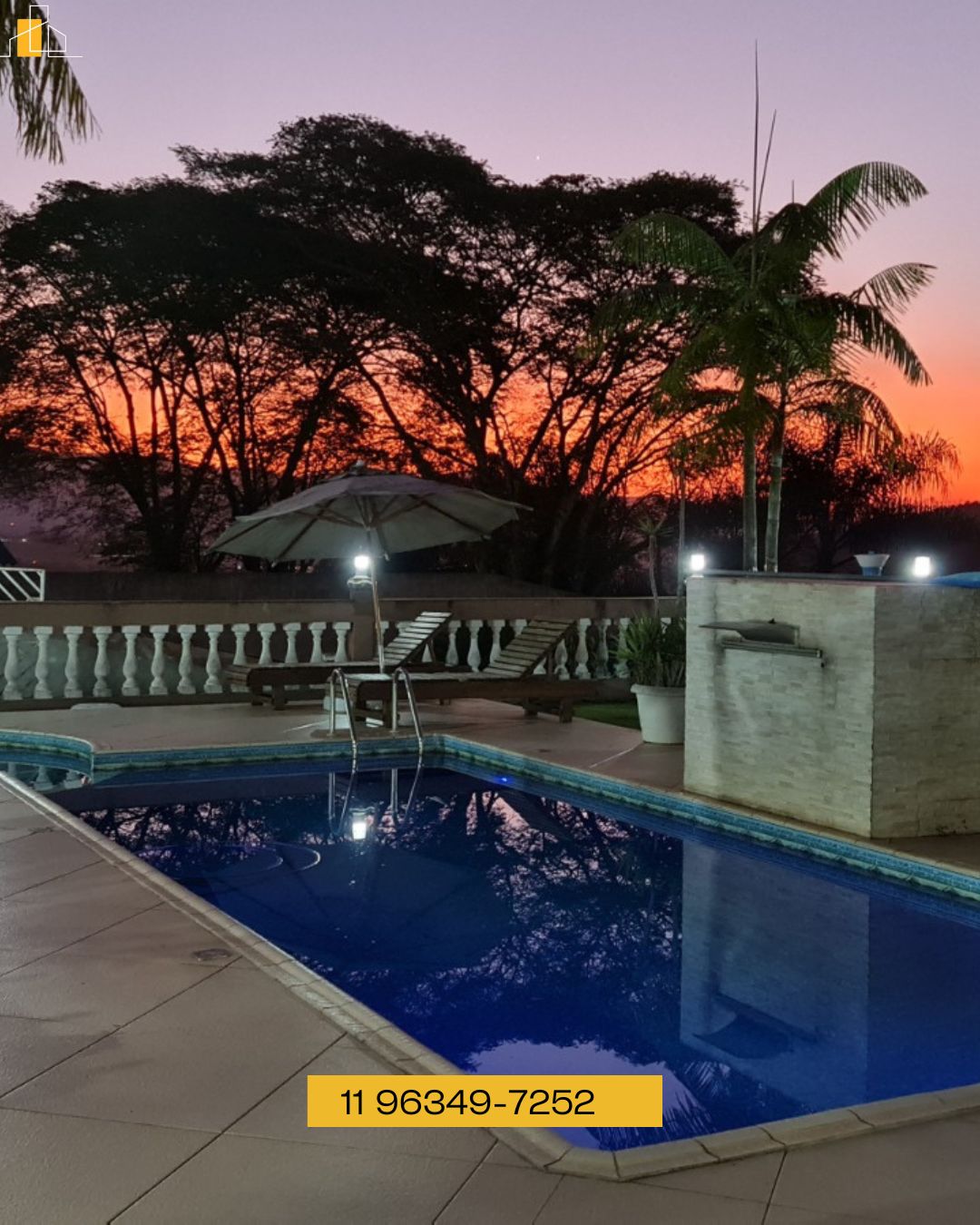 LINDA CHACARA NO MASCATE