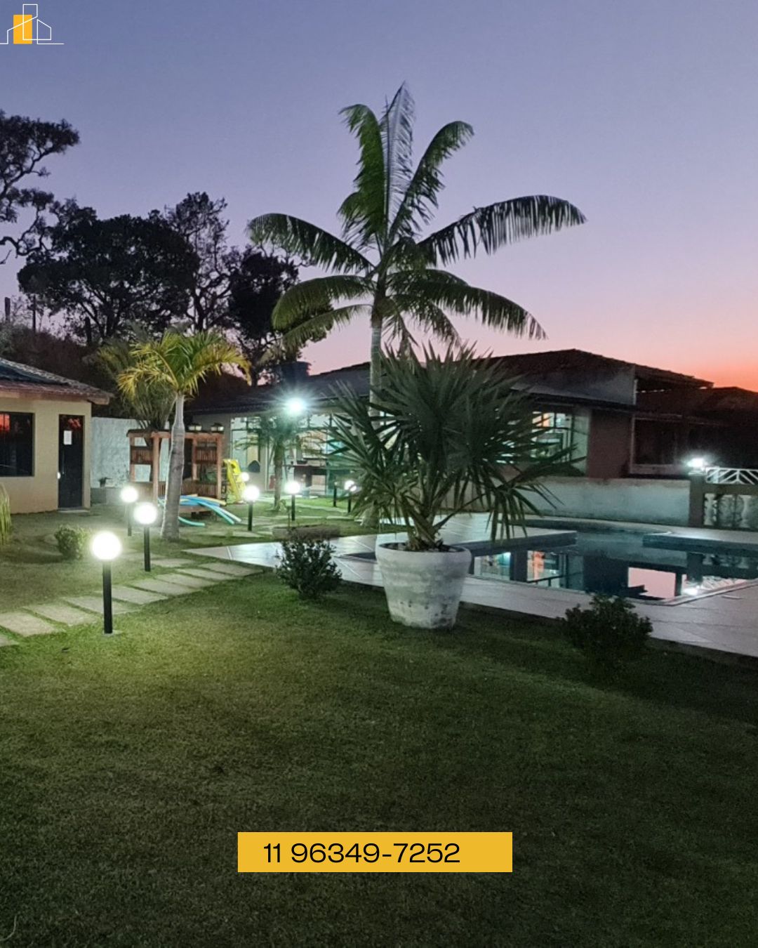 LINDA CHACARA NO MASCATE