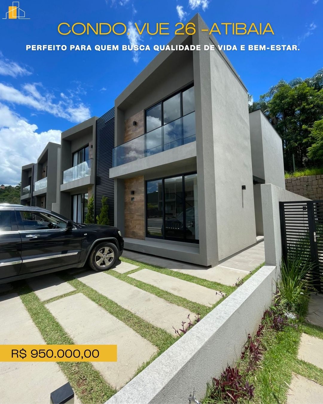 CASA EM   CONDOMINIO VUE 26 ATIBAIA