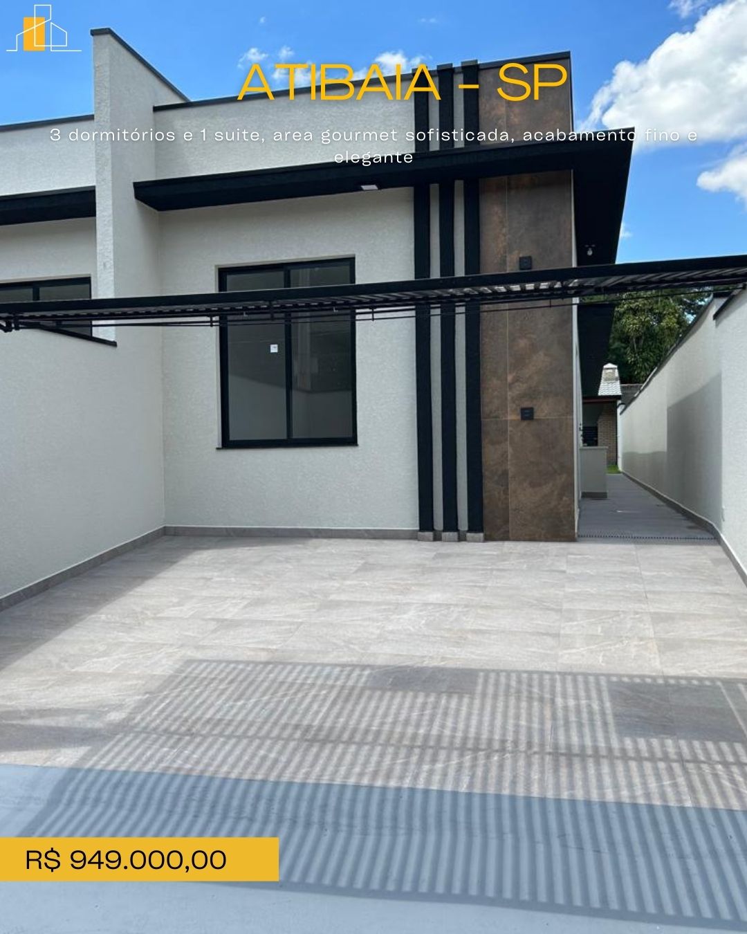 CASA TERREA  JARDIM DOS PINHEIROS ATIBAIA