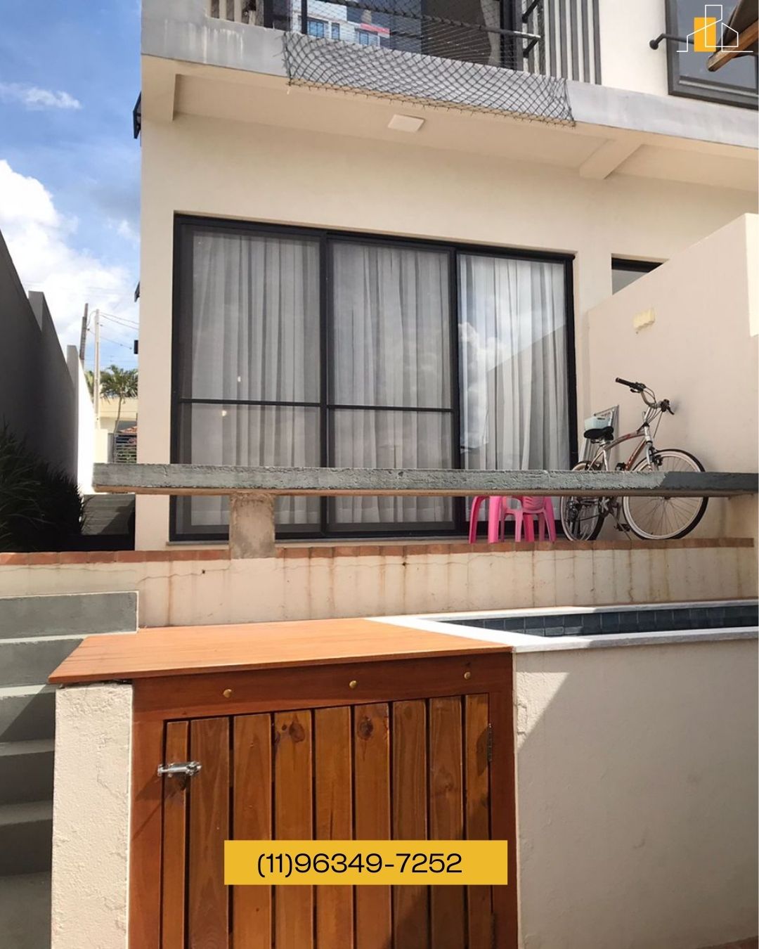 CASA MODERNA NOS JARDIM DOS PINHEIROS ATIBAIA