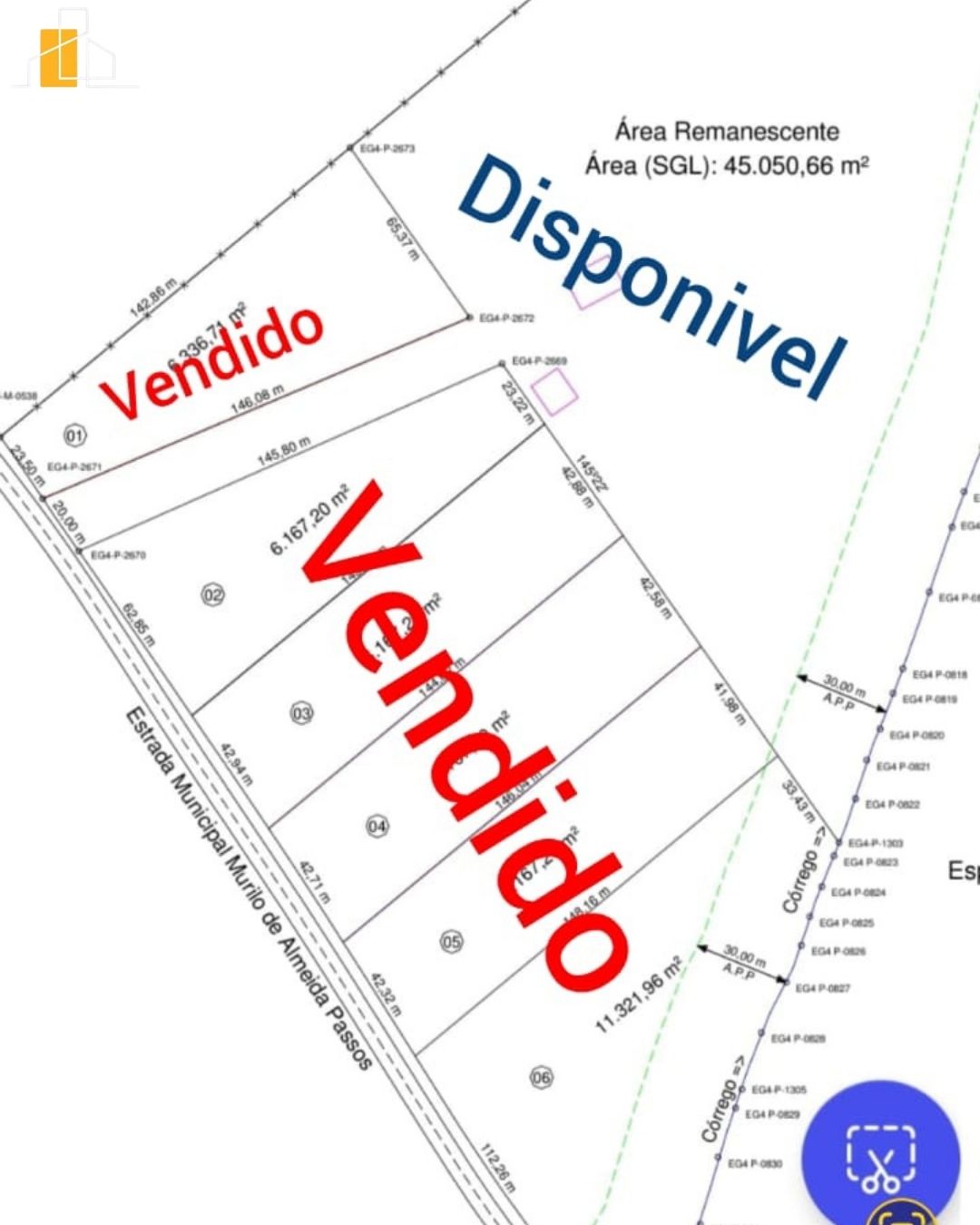 TERRENO INDUSTRIAL EM BJP