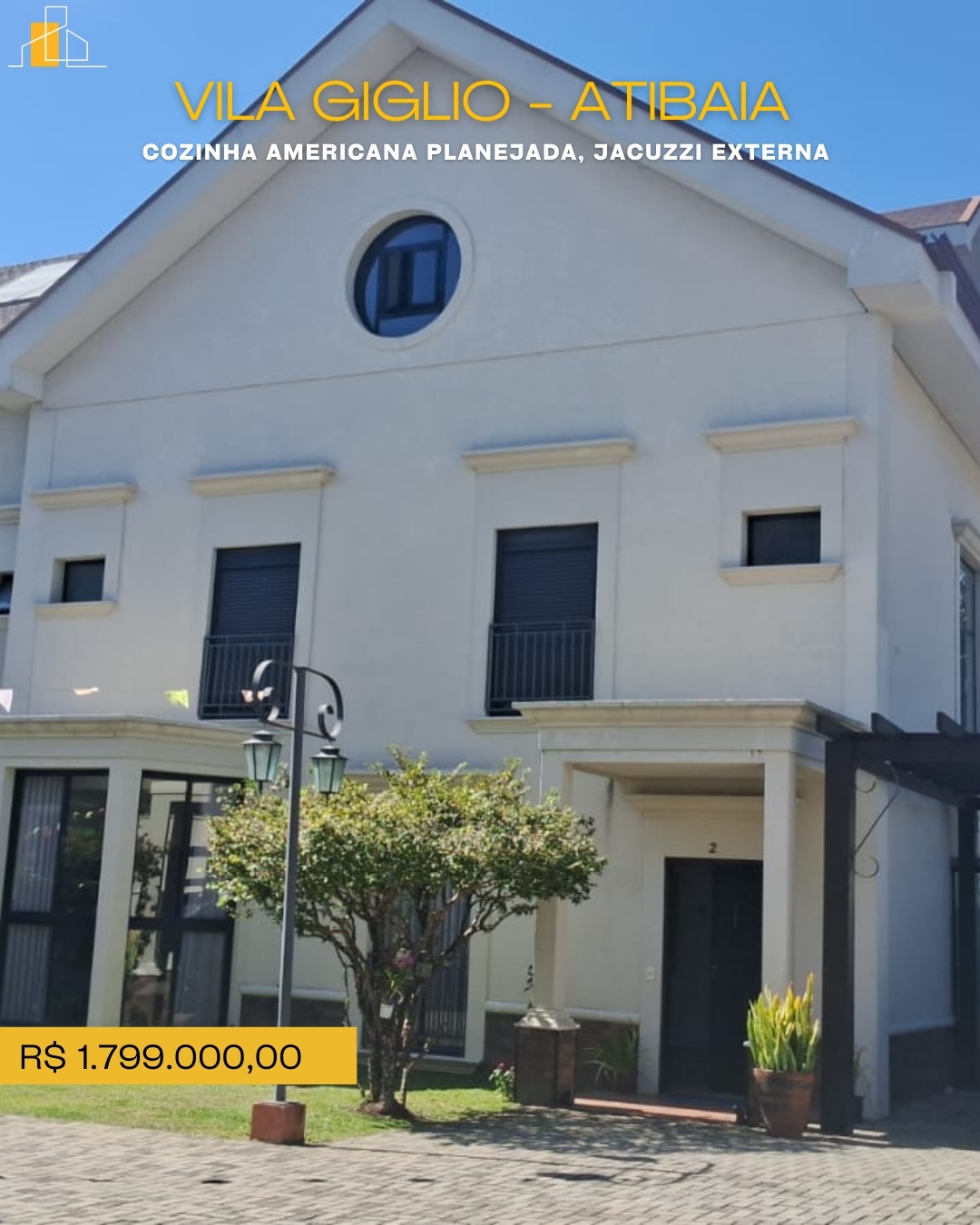 CASA EM VILA GIGLIO ATIBAIA