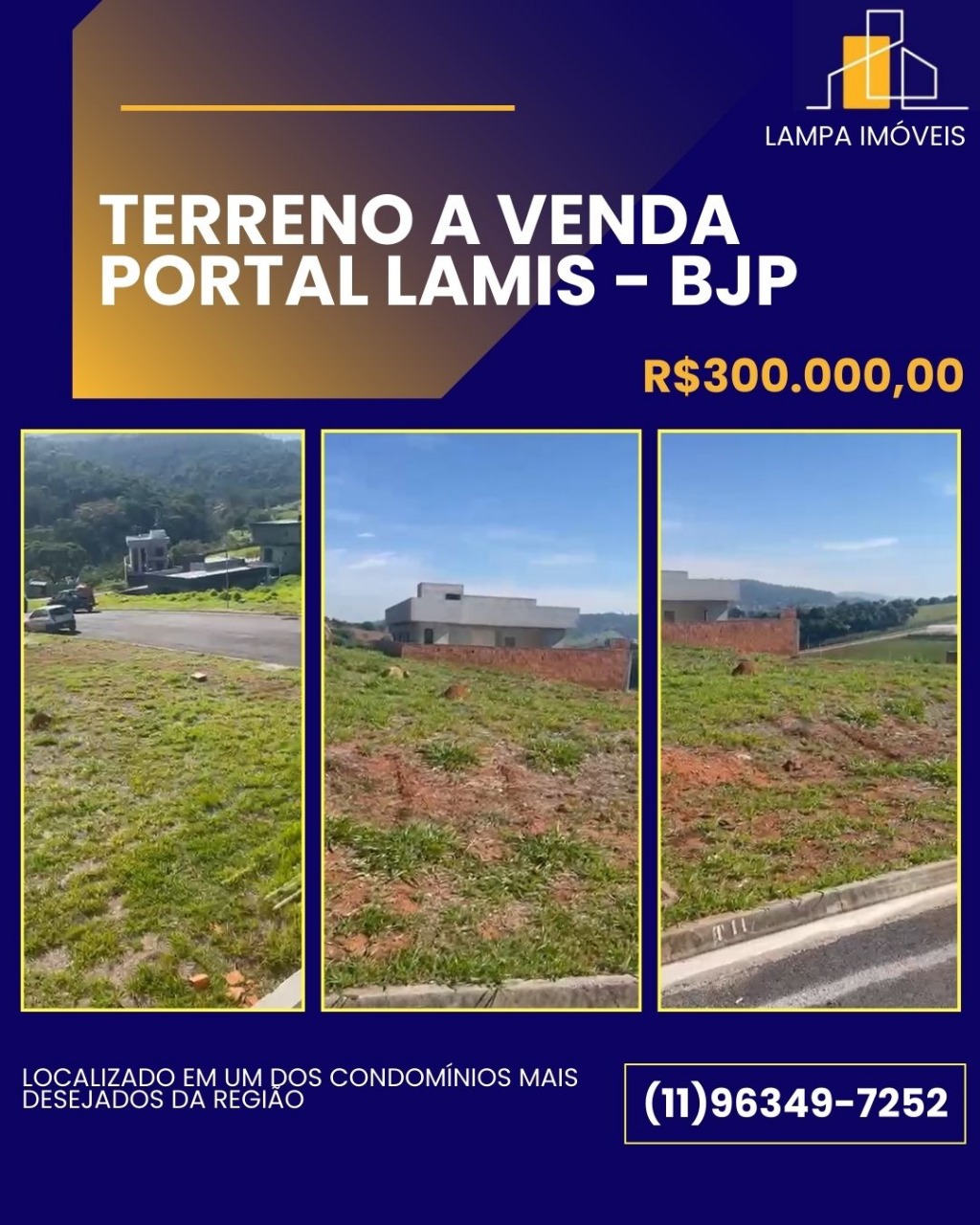 TERRENO EM PORTAL LAMIS ATIBAIA