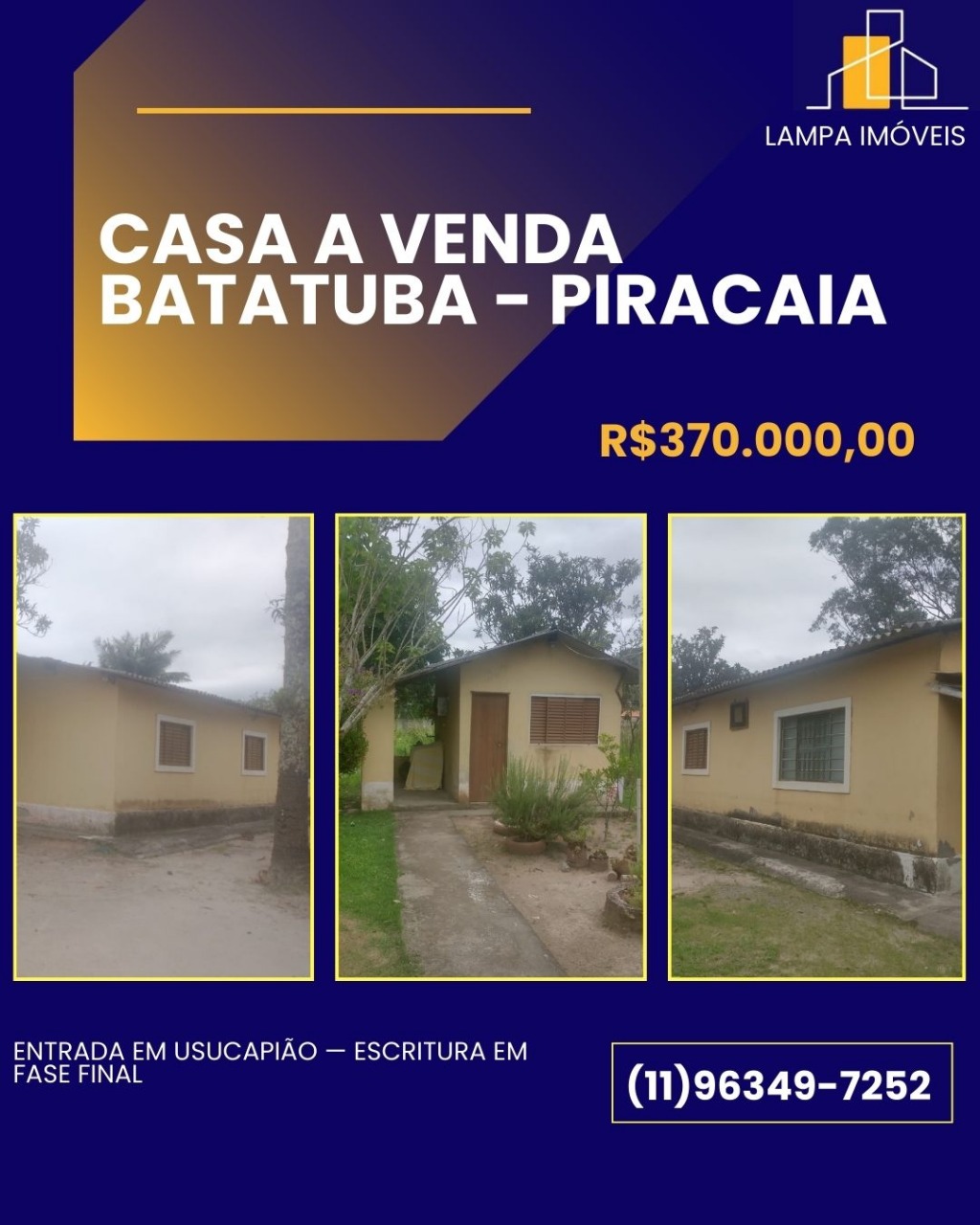 CHACARA EM BATATUBA PIRACAIA