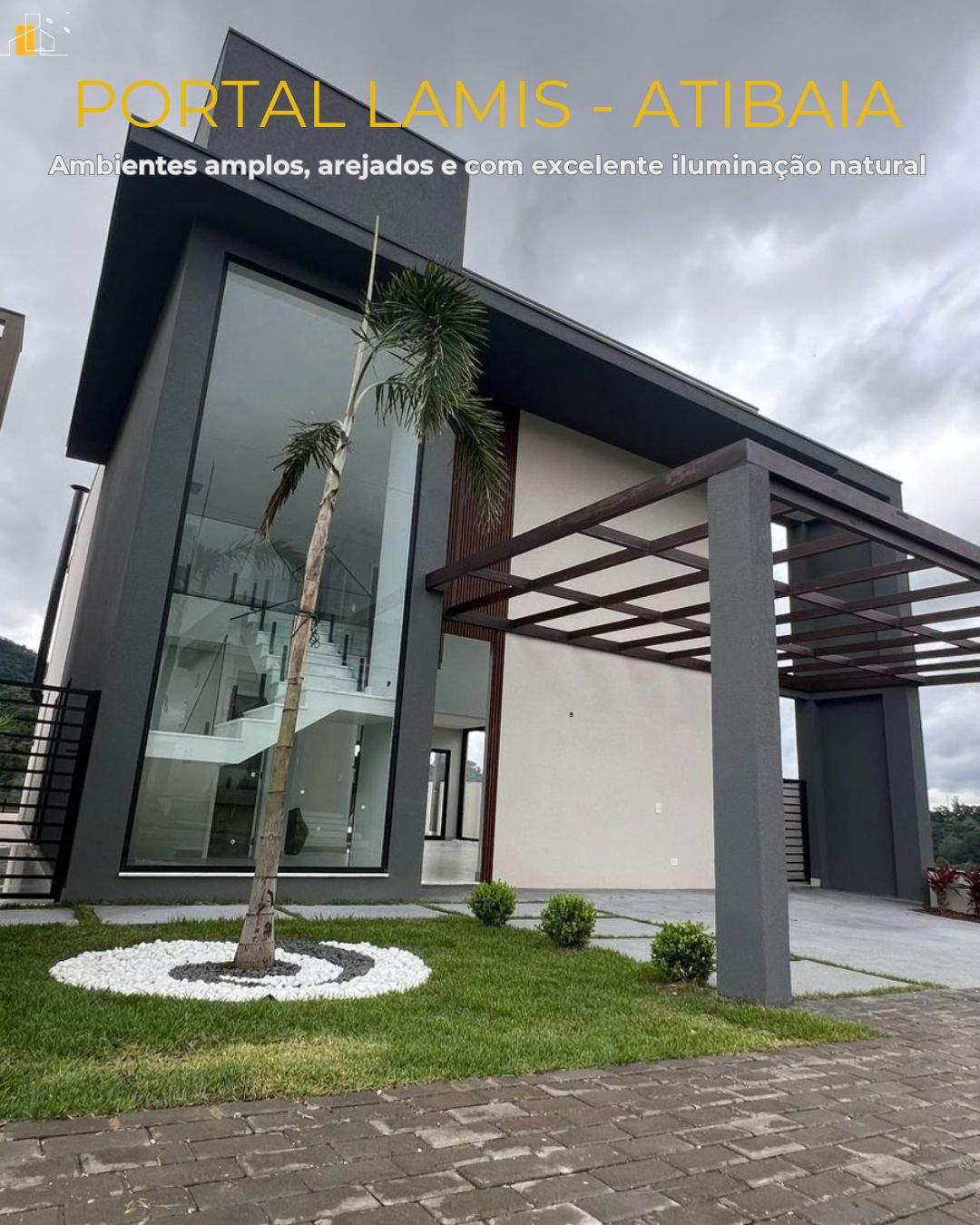 CASA EM CONDOMINIO PORTAL LAMIS ATIBAIA 1