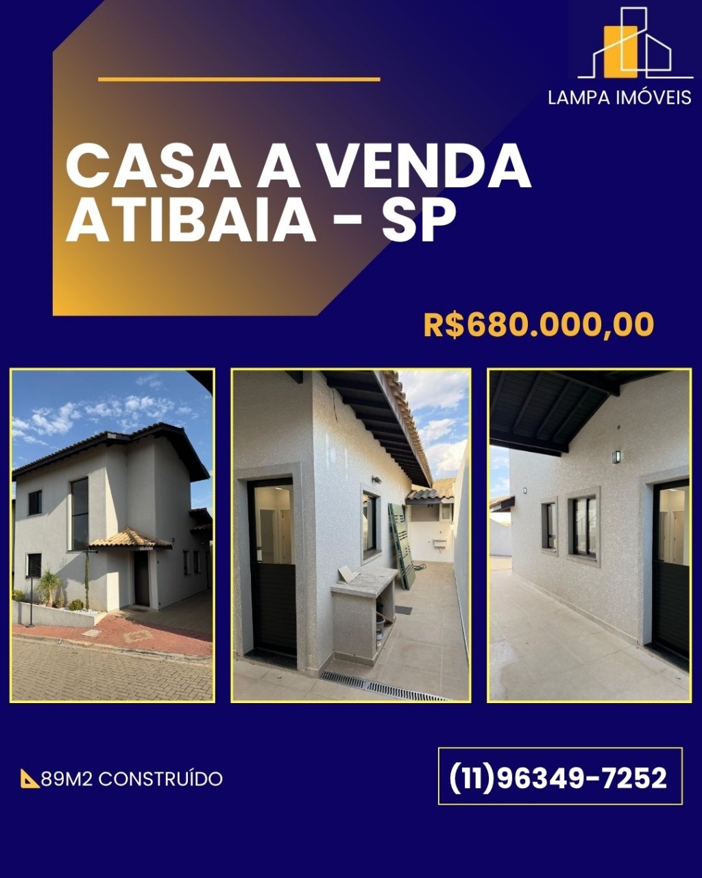 CASA EM RIBEIRÃO DOS PORCOS EM ATIBAIA