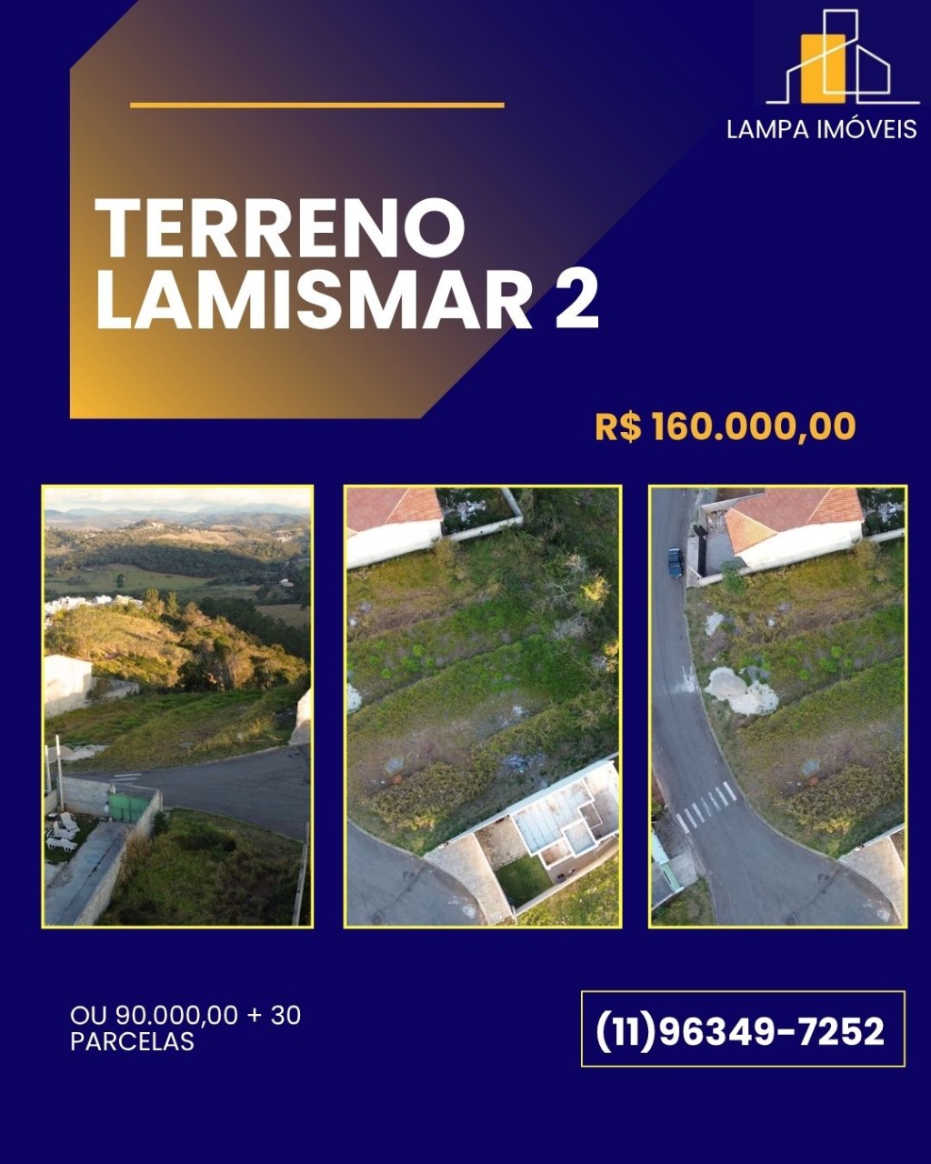 TERRENO NO LAMISMAR 2 EM BJP 212M