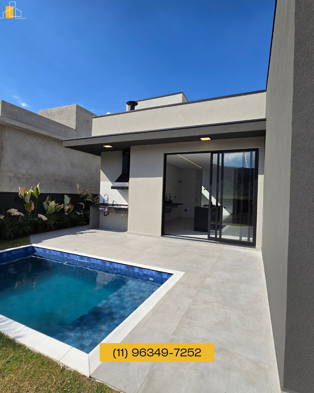 CASA EM CONDOMINIO PORTAL LAMIS AUTOMATIZA PELA ALEXA EM ATIBAIA