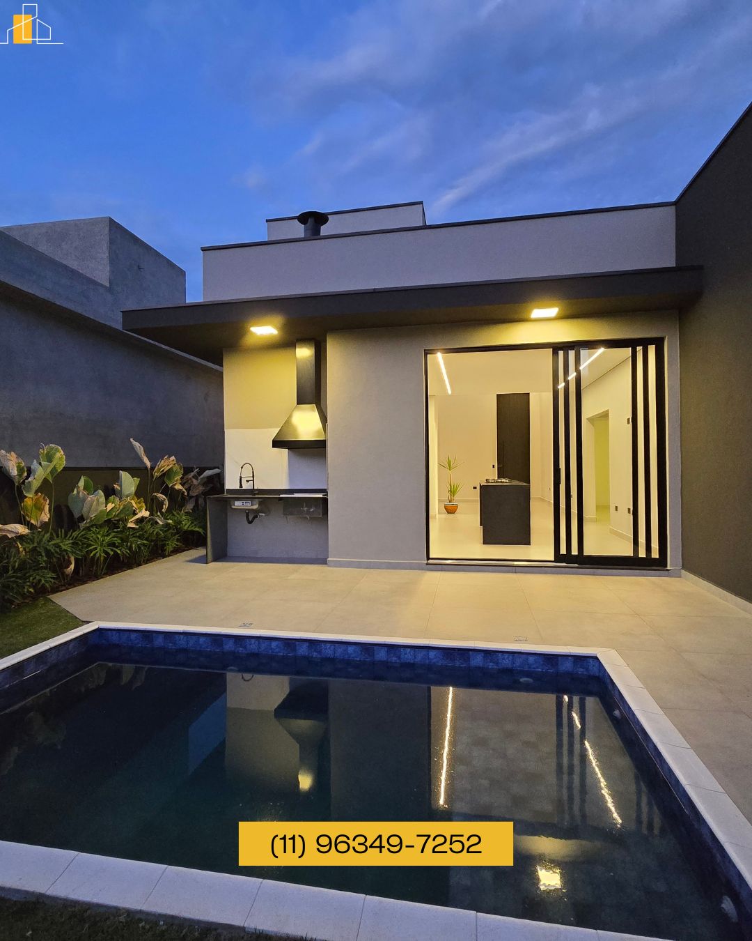 CASA EM CONDOMINIO PORTAL LAMIS AUTOMATIZA PELA ALEXA EM ATIBAIA