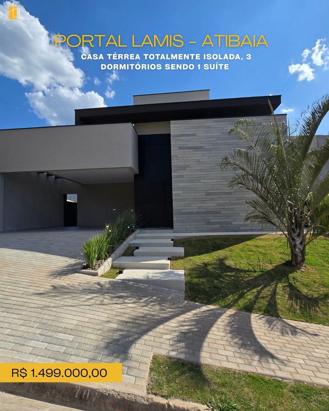 CASA EM CONDOMINIO PORTAL LAMIS AUTOMATIZA PELA ALEXA EM ATIBAIA