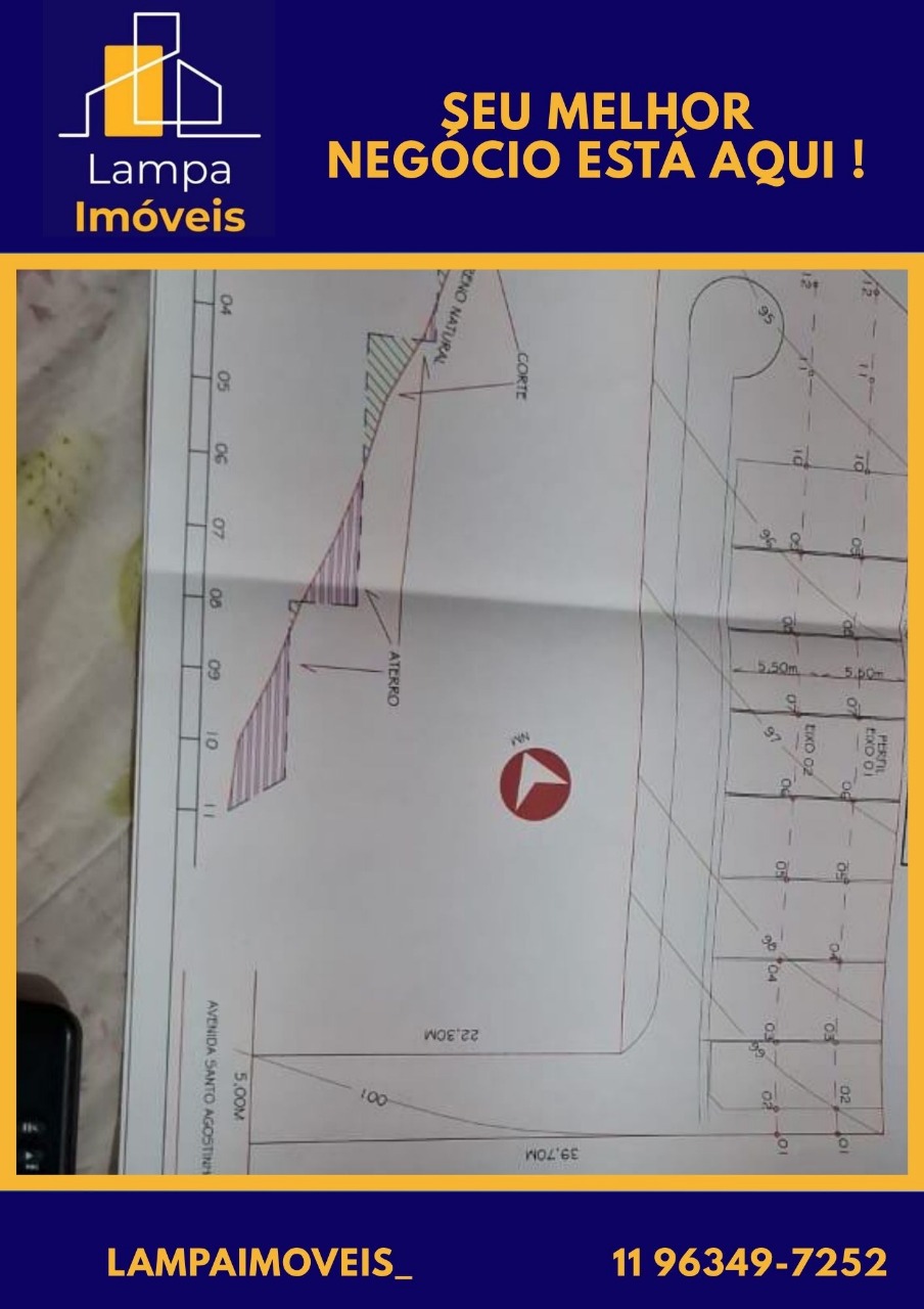 TERRENO EM BAIRO CIDADE NOVA  EM BJP