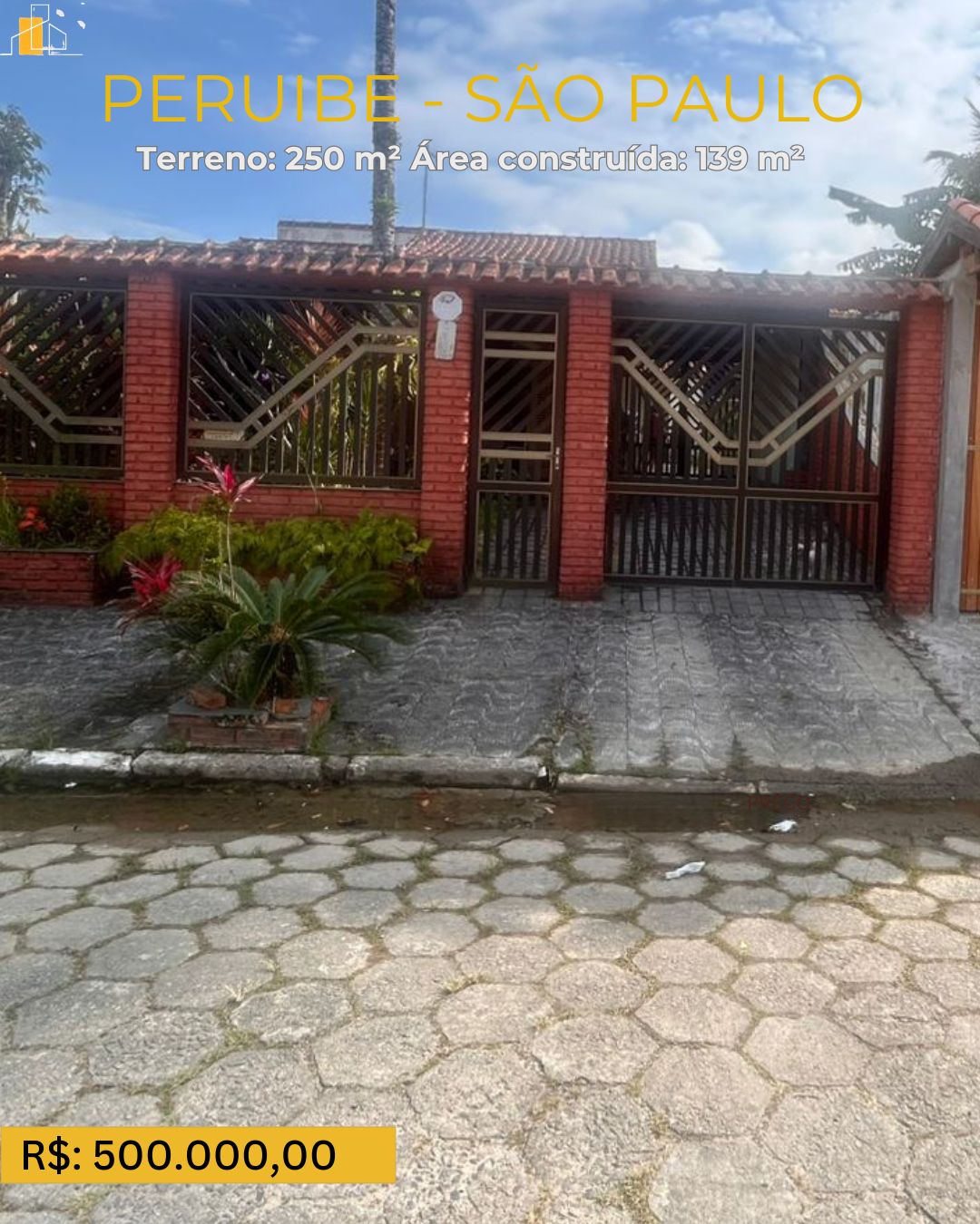 CASA EM PERUIBE  SÃO PAULO