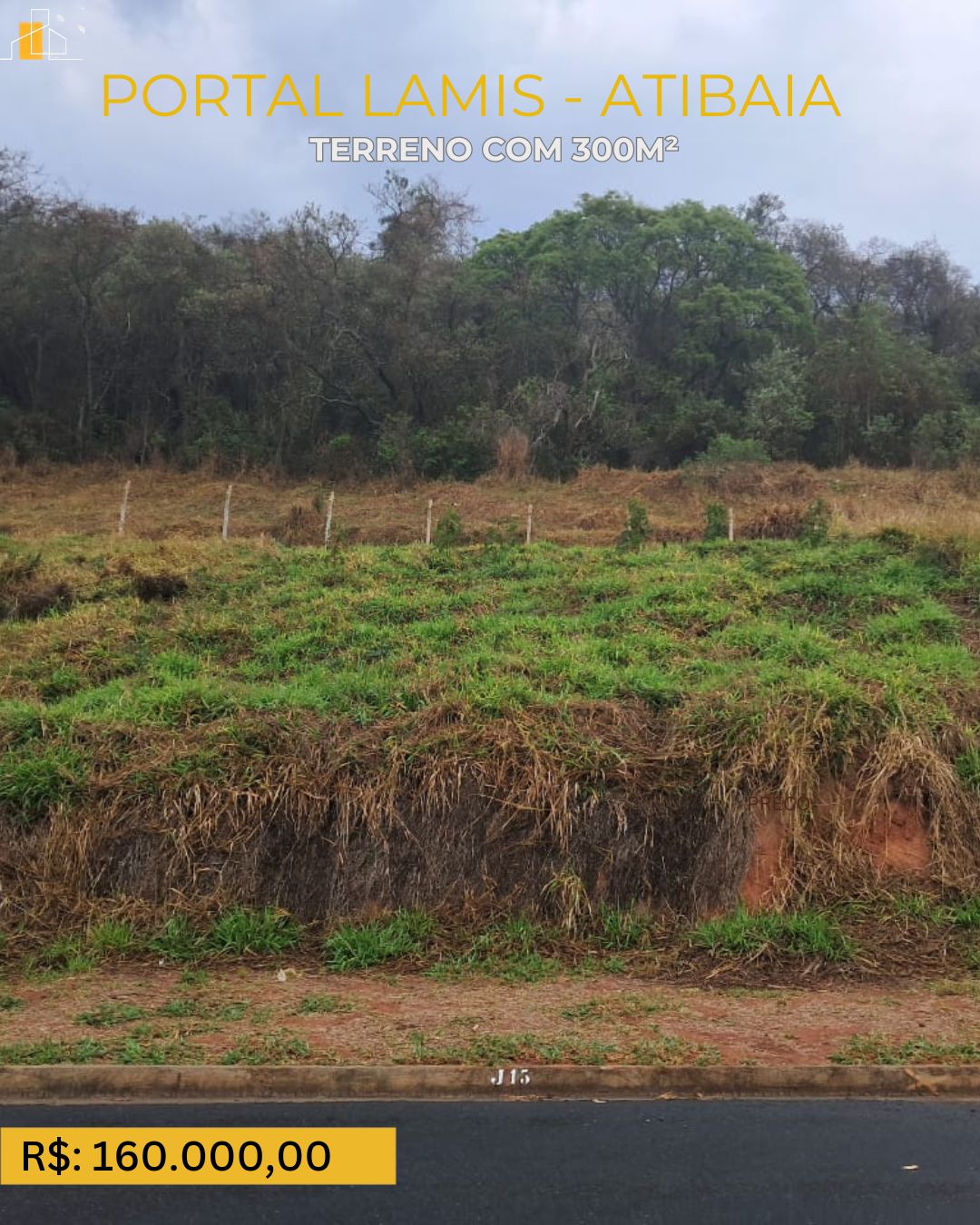 TERRENO EM PORTAL LAMIS ATIBAIA J15