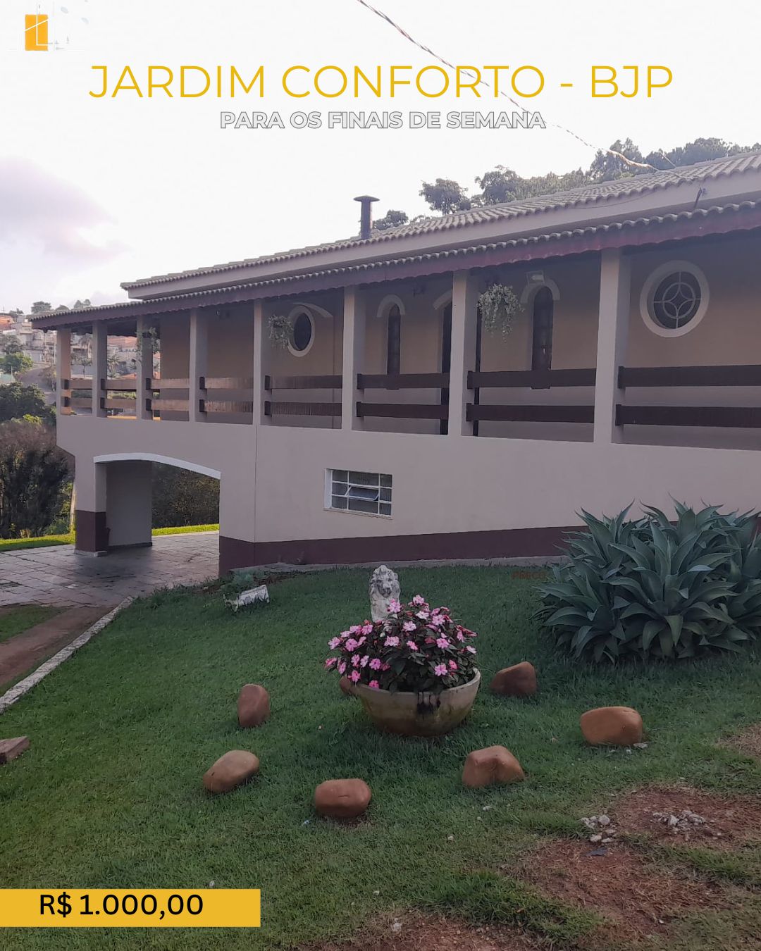 CHACARA PARA LOCAÇÃO PARA TEMPORADA