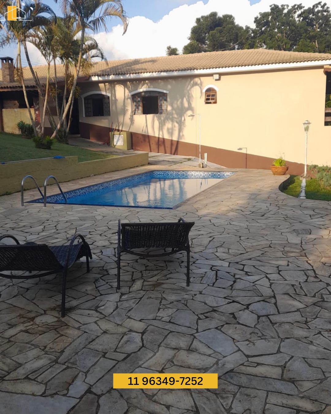 CHACARA PARA LOCAÇÃO PARA TEMPORADA