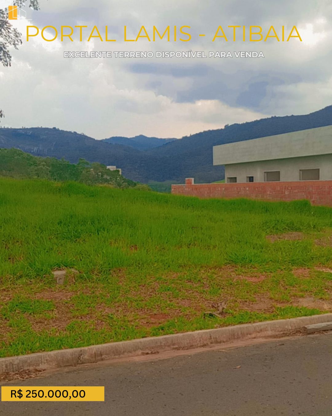 TERRENO EM PORTAL LAMIS ATIBAIA Q38