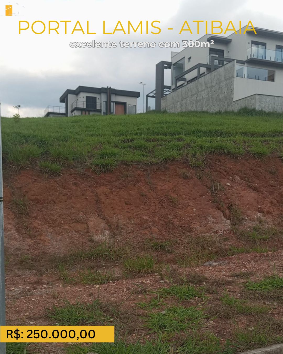 TERRENO EM PORTAL LAMIS ATIBAIA  V6