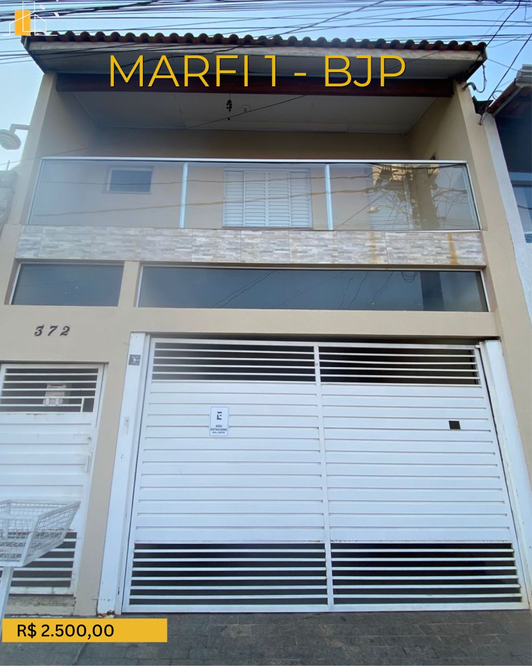CASA PARA LOCAÇÃO EM MARFI 1 BJP