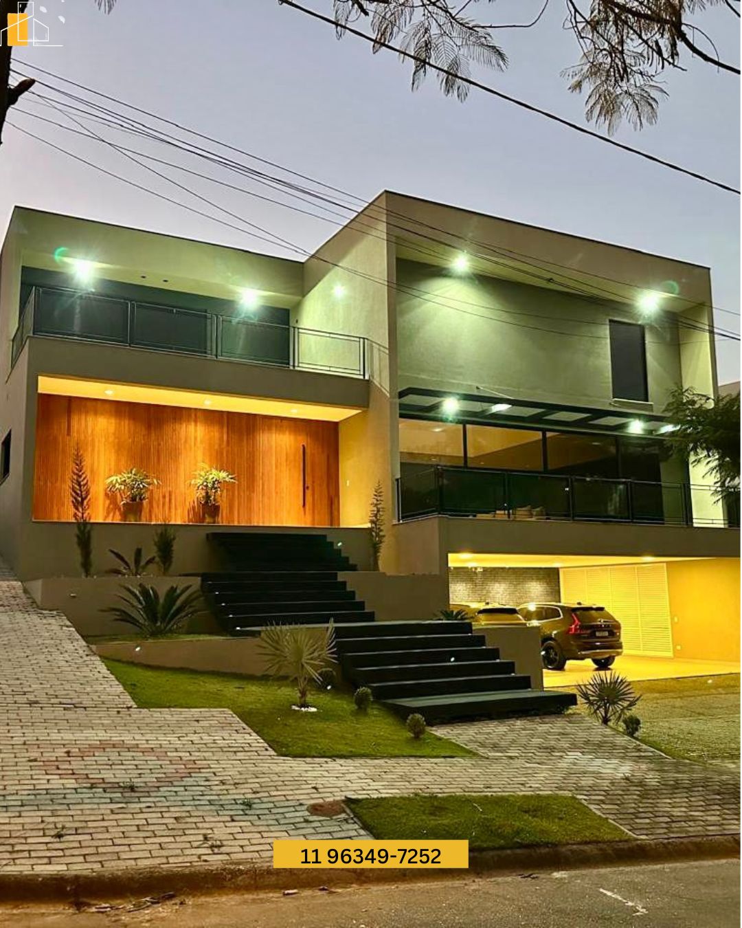 Casa de Altíssimo Padrão no Condomínio Porto Atibaia