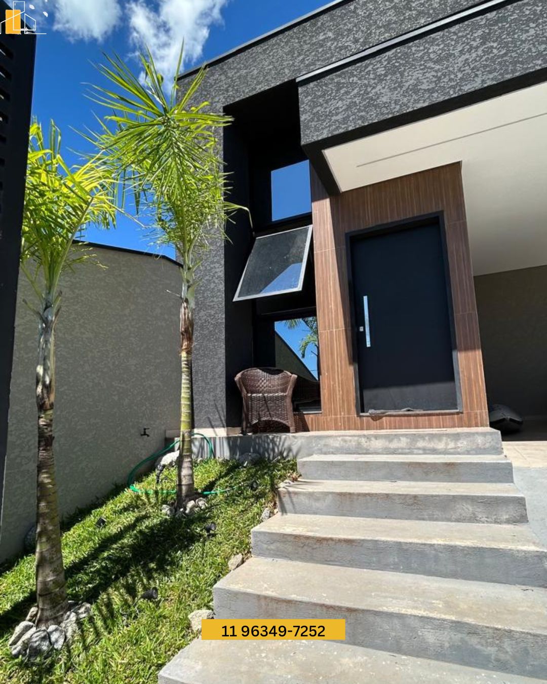 Casa Térrea Moderna à Venda em Bom Jesus dos PerdõesSP