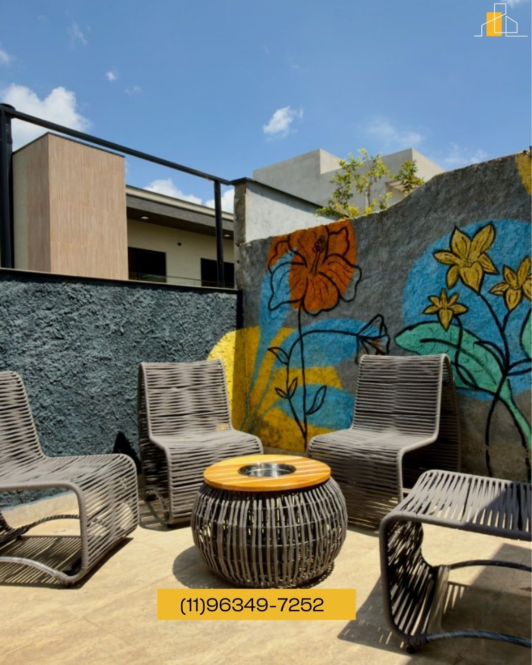 Arquitetura Moderna e Vista Panorâmica no Alto da Floresta  BJP