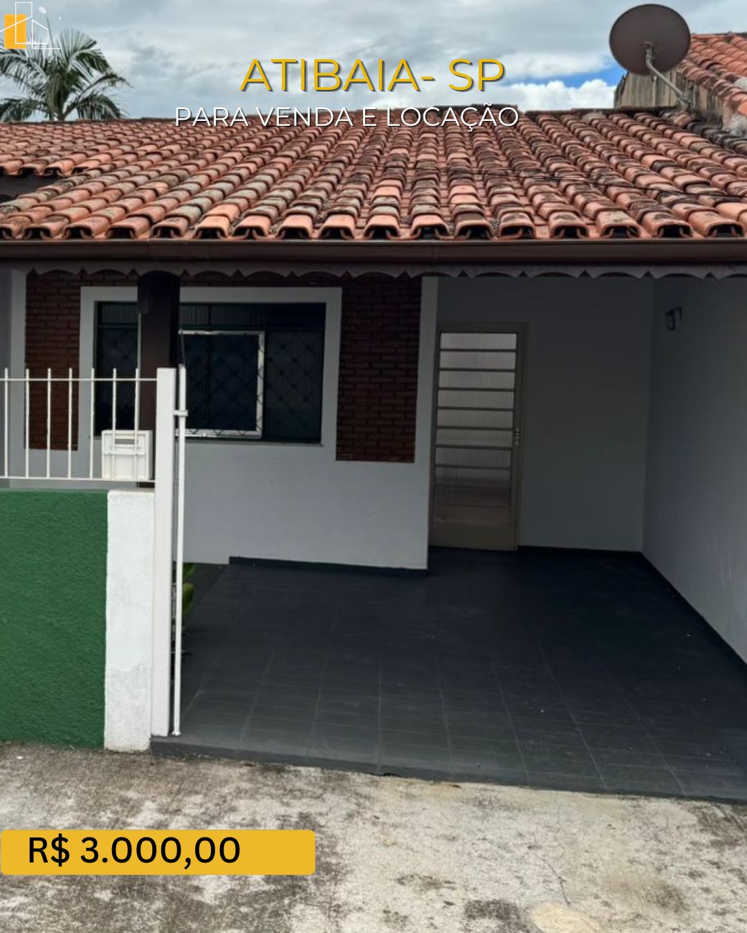 Venda ou Locação  Casa Térrea ComercialResidencial ATIBAIA - CENTRO