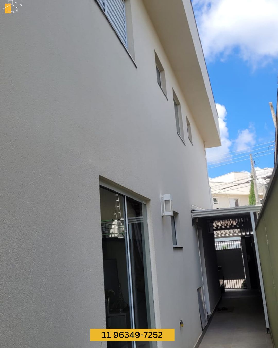  SOBRADO MODERNO COM PISCINA  VILA JARAGUÁ  ATIBAIASP