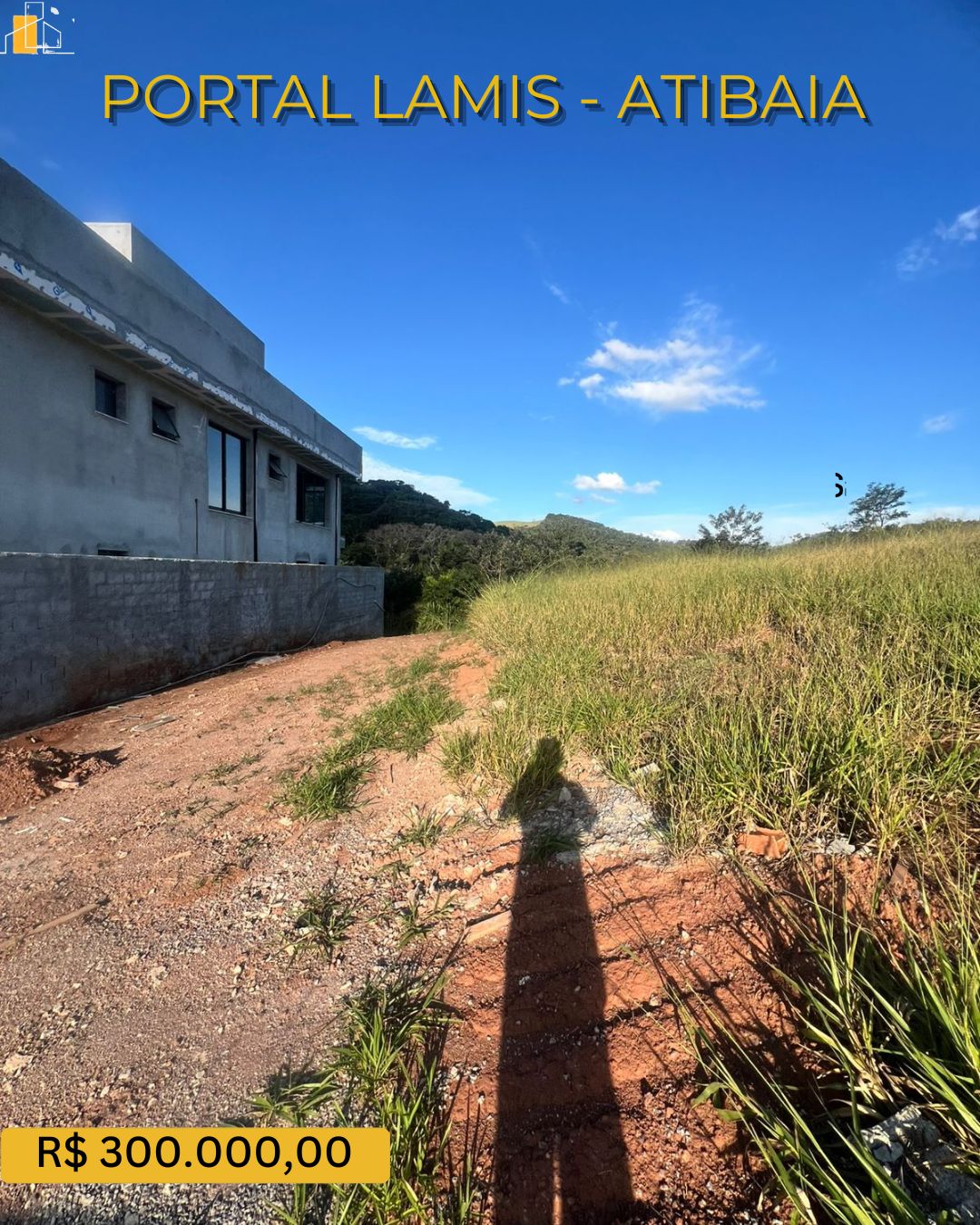 TERRENO À VENDA  CONDOMÍNIO PORTAL LAMIS P21 ATIBAIA-SP
