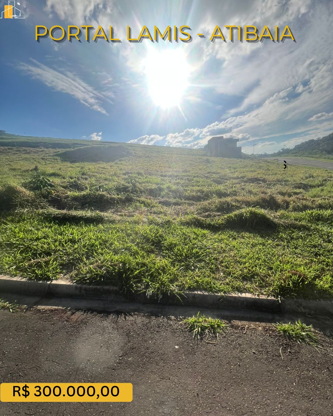 TERRENO À VENDA  CONDOMÍNIO PORTAL LAMIS F15 ATIBAIA-SP