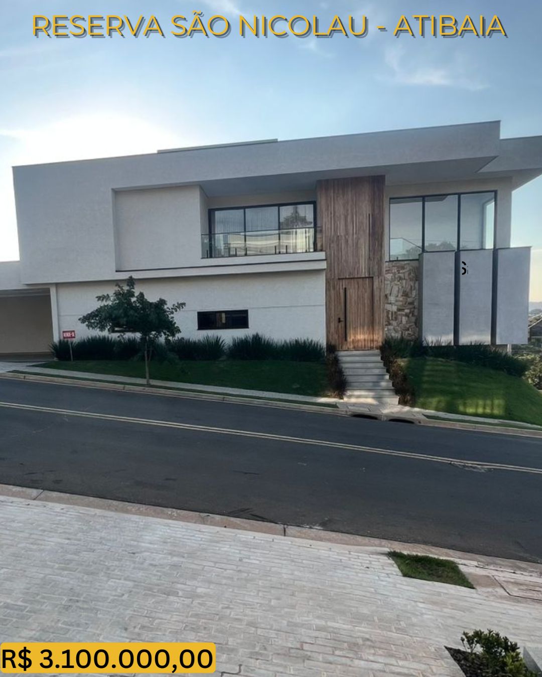 Sobrado Novo à Venda em Condomínio Reserva São Nicolau